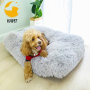 Plush square doghouse cat cushion pet nest deep sleep Wholesale Custom Luxury Large Cat Bed Colorful Plush Pet Dog Bed