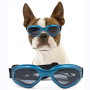 Windproof Motorcycle Dog Glasses Medium UV Protection Protection Adjustable Bulldog Sunglasses