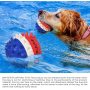Dog-tug-of-war toy-Fix the tie-out stick on the lawn or soft ground, or directly wrap the elastic rope