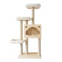 Cat Tree Play House With Scratching Post Wooden House For Kitty cat tree house