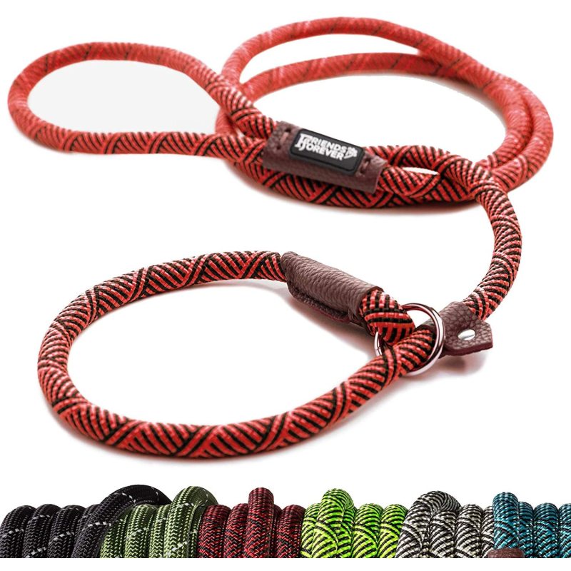 OEM Durable Dog Slip Rope Leash, Premium Quality Mountain Climbing Rope Lead, Strong, Sturdy Comfortable Leash