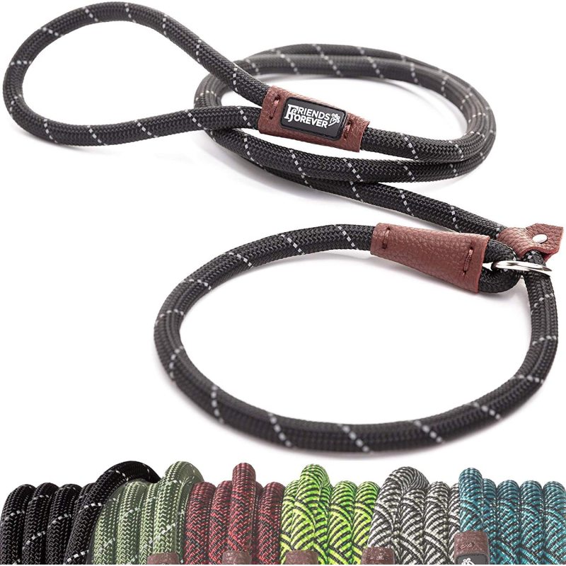 OEM Durable Dog Slip Rope Leash, Premium Quality Mountain Climbing Rope Lead, Strong, Sturdy Comfortable Leash