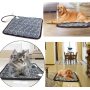 Pet Heating Pad for Cat and Dog Indoor Warming Mat Waterproof Heated Mat with Chew Resistant Cord