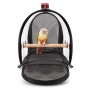Wholesale Custom Lightweight Bird Travel Cage Pet Carrier Travel Bag Transparent Breathable Birdcage Bag With Perch