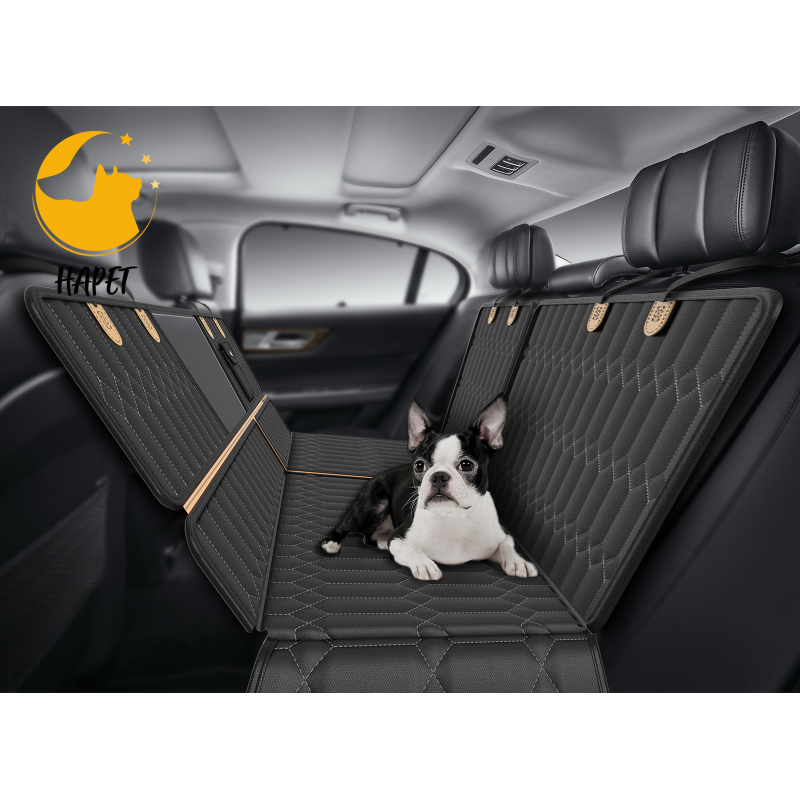 Non Slip Pet Back Seat Covers for Cars 2 in 1 Pet Car Seat Cover Waterproof Pet Seat Cover Hammock