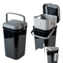 Pet Fusion Portable Outdoor Pet Waste Disposal. Innovative Dog Waste Station with Locking Handle, Complimentary Deodorizer