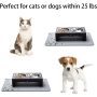 Silicone Mat Pet Bowls with Stainless Steel Dog Food and Water Bowls