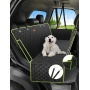 Amazon new design Pet Waterproof Hammock Dog Car Seat Cover Multi Function Non Slip Durable  Front Back Seat Cover Wholesale