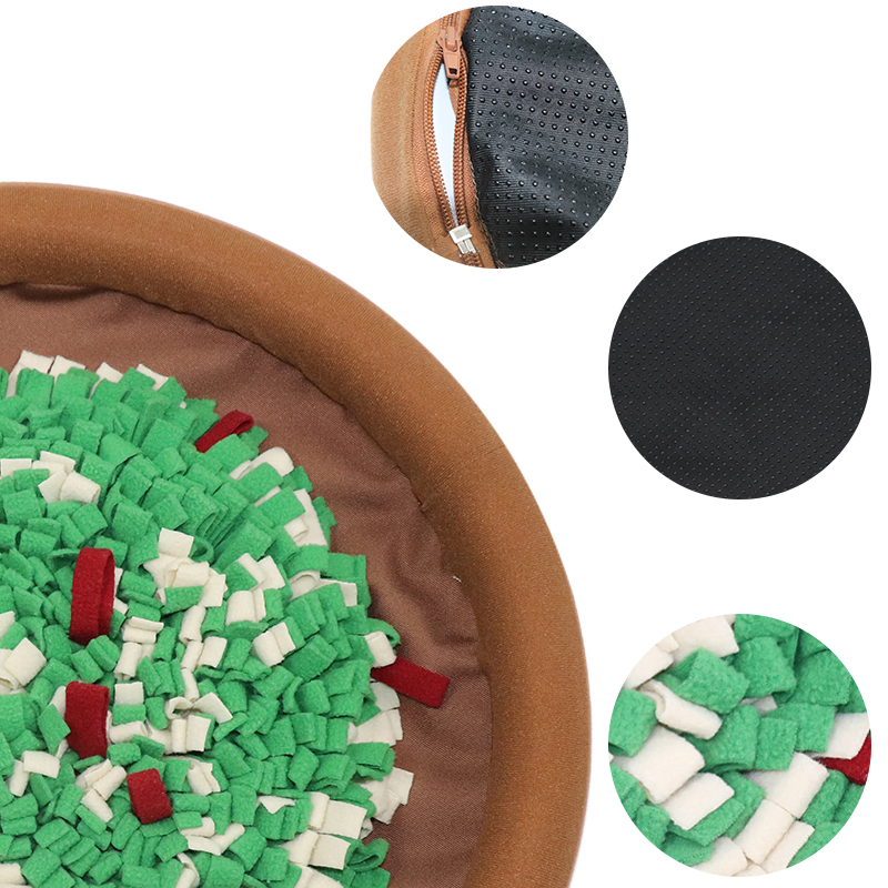 Dog Puzzle Toys Food Snuffle Mat Large Nosework Feeding Blanket For Dogs Interactive Teaser Treat Dispenser Wholesale