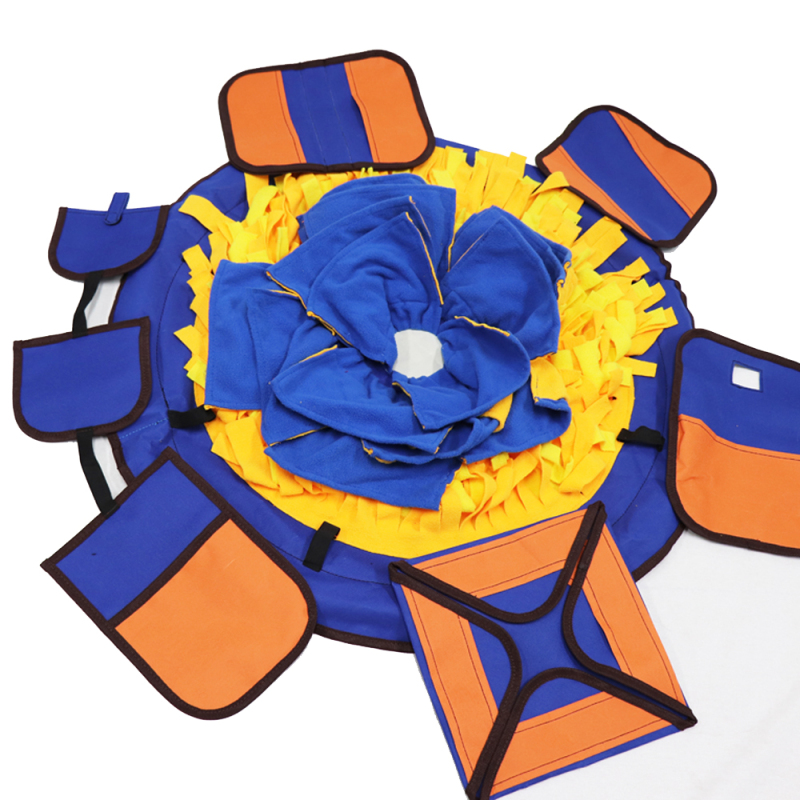 Dog Puzzle Toys Food Snuffle Mat Large Nosework Feeding Blanket For Dogs Interactive Teaser Treat Dispenser Wholesale