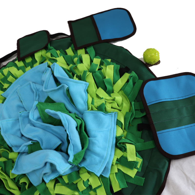 Dog Puzzle Toys Food Snuffle Mat Large Nosework Feeding Blanket For Dogs Interactive Teaser Treat Dispenser Wholesale