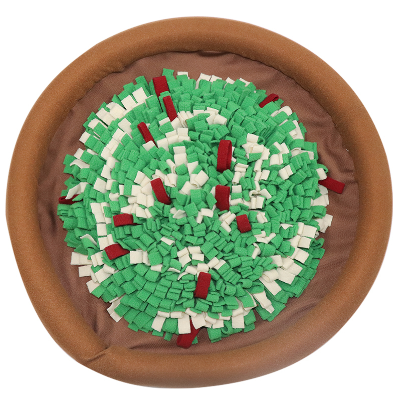 Dog Puzzle Toys Food Snuffle Mat Large Nosework Feeding Blanket For Dogs Interactive Teaser Treat Dispenser Wholesale