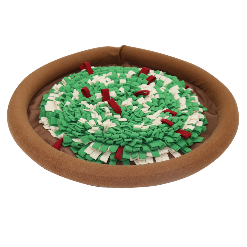 Dog Puzzle Toys Food Snuffle Mat Large Nosework Feeding Blanket For Dogs Interactive Teaser Treat Dispenser Wholesale