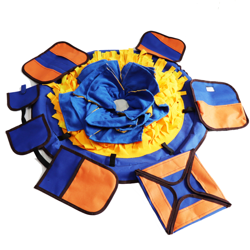 Dog Puzzle Toys Food Snuffle Mat Large Nosework Feeding Blanket For Dogs Interactive Teaser Treat Dispenser Wholesale
