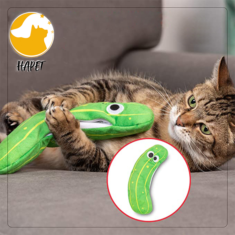 Interactive Electric Realistic Flopping Wiggling Moving Fish Potent Catnip and Cat Toy