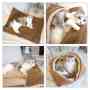 Deformable Multi-Purpose Multi-Functional Folding Square Mat Cushion Bed Cat House Pet Mats Bed