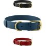 Heavy Duty Dog Collar 100% Waterproof & Odor Proof Dog Collar Tough Rust-Proof All Metal Hardware