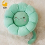 Leisure Calming Dog Bed Donut Round Fluffy Puppy Bed Plush Anti-Slip Cute Flower Cat Beds