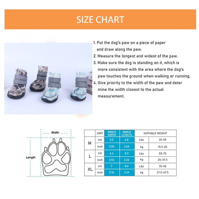 Dog Shoes Breathable Mesh  Dog Boots for Hot Pavement Summer Pet Sandal Soft Lightweight Puppy Paw Protector