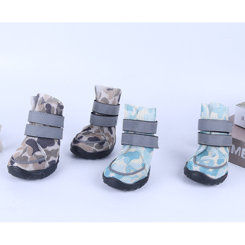 Dog Shoes Breathable Mesh  Dog Boots for Hot Pavement Summer Pet Sandal Soft Lightweight Puppy Paw Protector