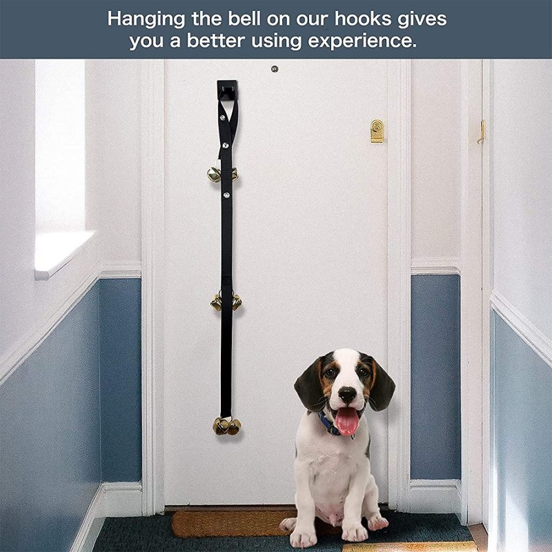 Dog Doorbells for Door Knob Puppy Bells Cool Unique Gift Bigger Bells for Puppies Pep Doggy