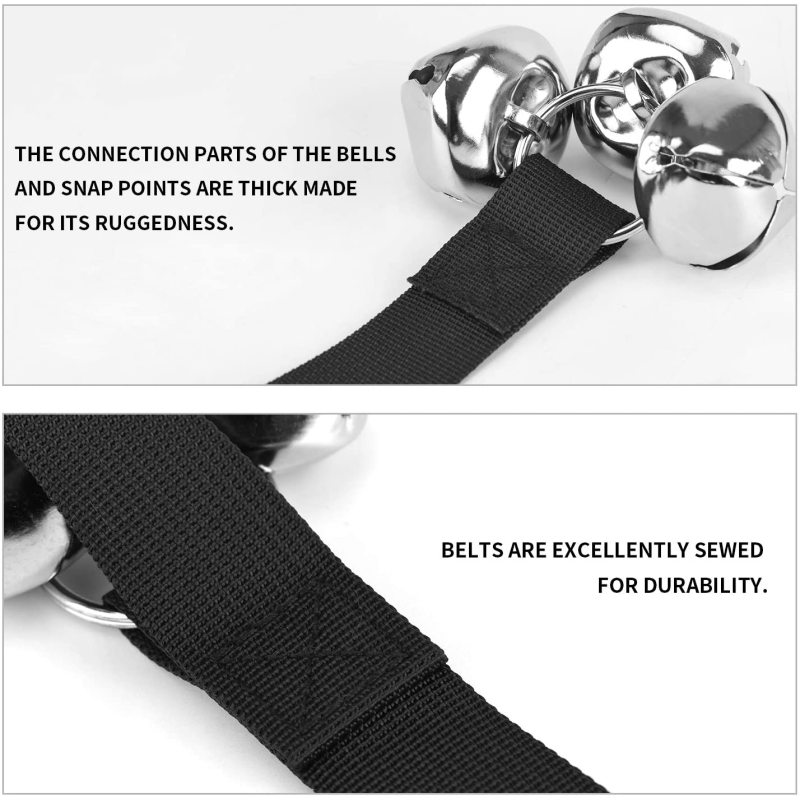 Dog Doorbells for Door Knob Puppy Bells Cool Unique Gift Bigger Bells for Puppies Pep Doggy