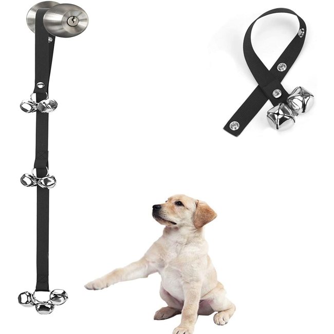 Dog Doorbells for Door Knob Puppy Bells Cool Unique Gift Bigger Bells for Puppies Pep Doggy