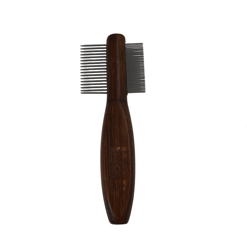 Home Grooming Set Flea Comb, Double Comb Demat Comb Mat Breaker Slicker Brush Double Brush Undercoat Rake Nail