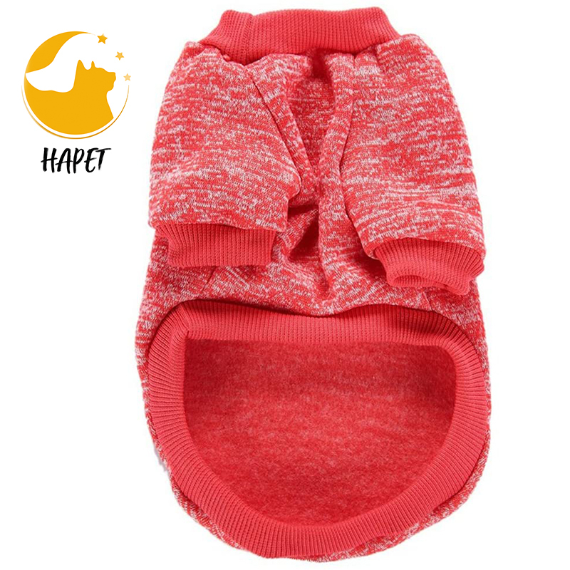 Dog Clothes Warm Dog Pullover Dog Sweatshirt Winter Pet Clothes