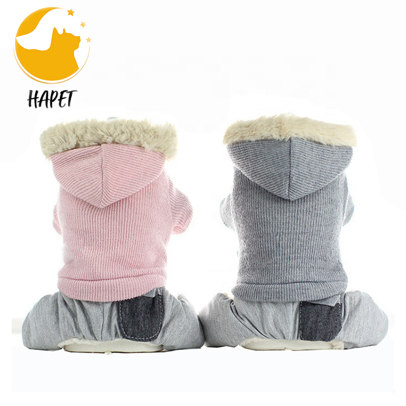 Dog Clothes Warm Dog Pullover Dog Sweatshirt Winter Pet Clothes
