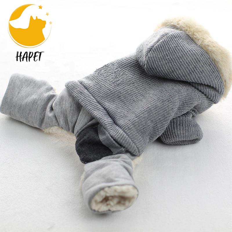Dog Clothes Warm Dog Pullover Dog Sweatshirt Winter Pet Clothes