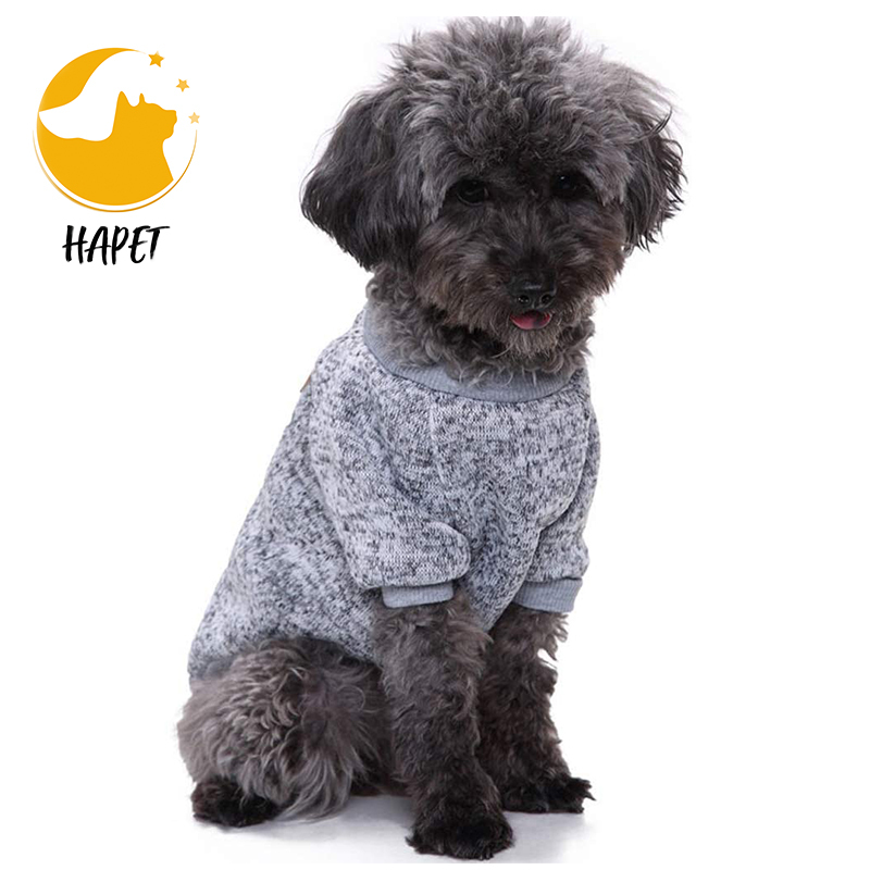 Dog Clothes Warm Dog Pullover Dog Sweatshirt Winter Pet Clothes