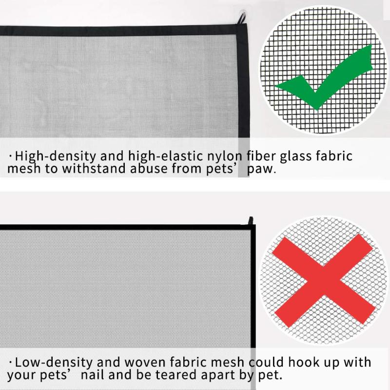 Indoor Net Pet Gate  for The House Stairs Providing a Safe Enclosure for Pets to Play and Rest