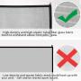 Indoor Net Pet Gate  for The House Stairs Providing a Safe Enclosure for Pets to Play and Rest