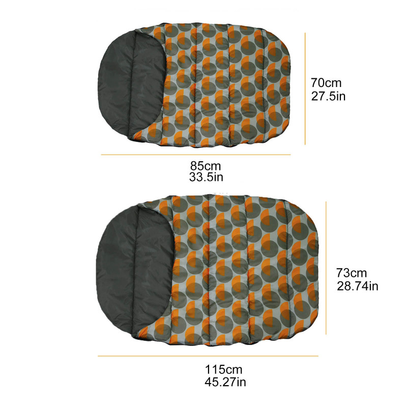 Dog Sleeping Bag , Camping Dog Bed , Extra Durable Slightly Waterproof Cushion Bed