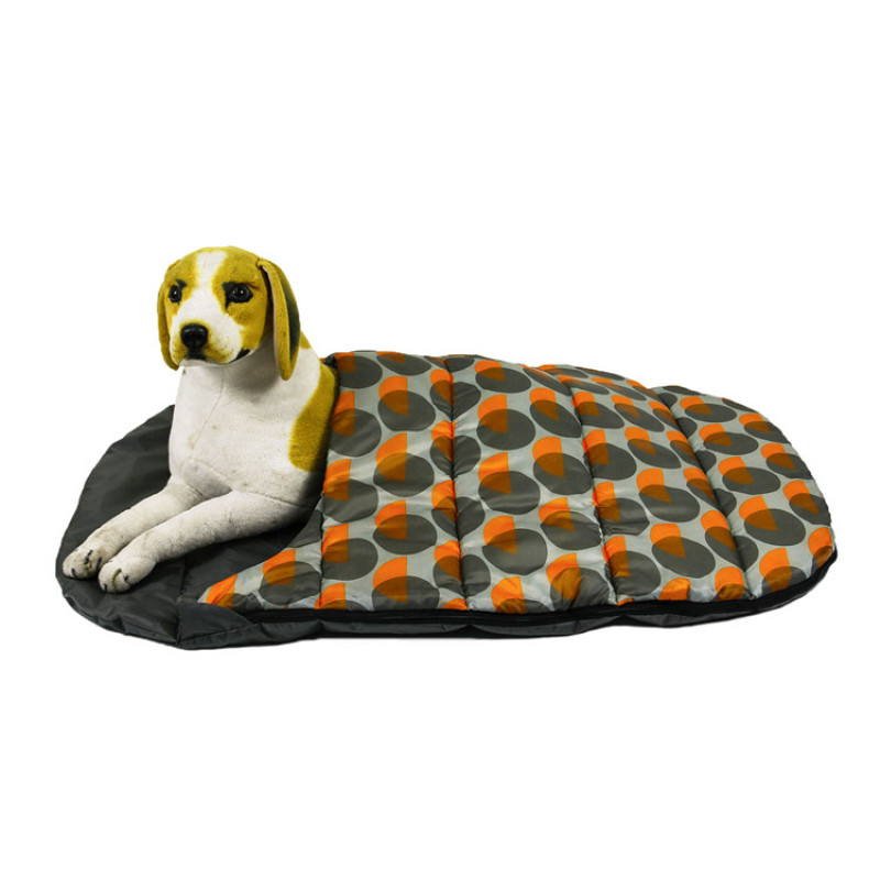 Dog Sleeping Bag , Camping Dog Bed , Extra Durable Slightly Waterproof Cushion Bed