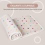 Dog Blankets for Small Dogs,Fleece Puppy Blankets Paw Print Pattern Throw for Pet, Small Dog Kitten Blankets Washable