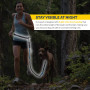 Reflective Stitching Running Hands Free Dog Leash Adjustable Waist Belt For Handle Bungee