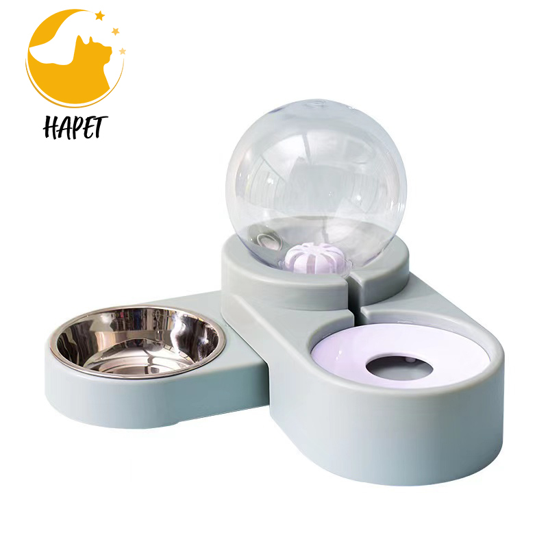 Raised Dog Food Water Bowl Pet Double Bowl for Cat Dog Pet Double Bowl Water Dispenser
