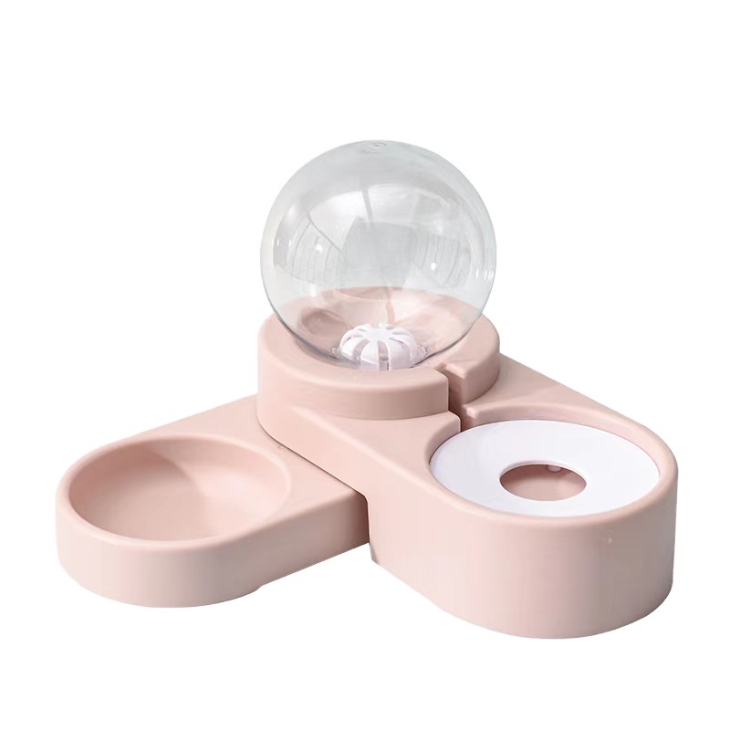 Raised Dog Food Water Bowl Pet Double Bowl for Cat Dog Pet Double Bowl Water Dispenser