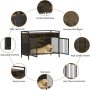 Wooden Large Dog Crate Furniture Heavy Duty  Cages for Dogs Indoor Wooden Dog Cage Kennel