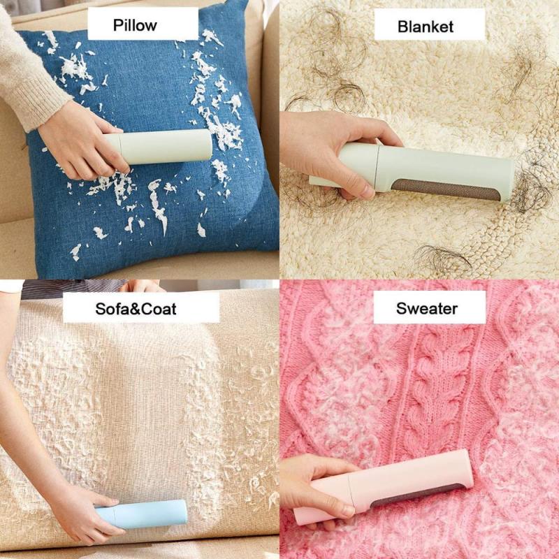 Pet Hair Remover Roller Reusable pet hair remover Cleaner from Furniture Carpets Bedding pet hair remover brush
