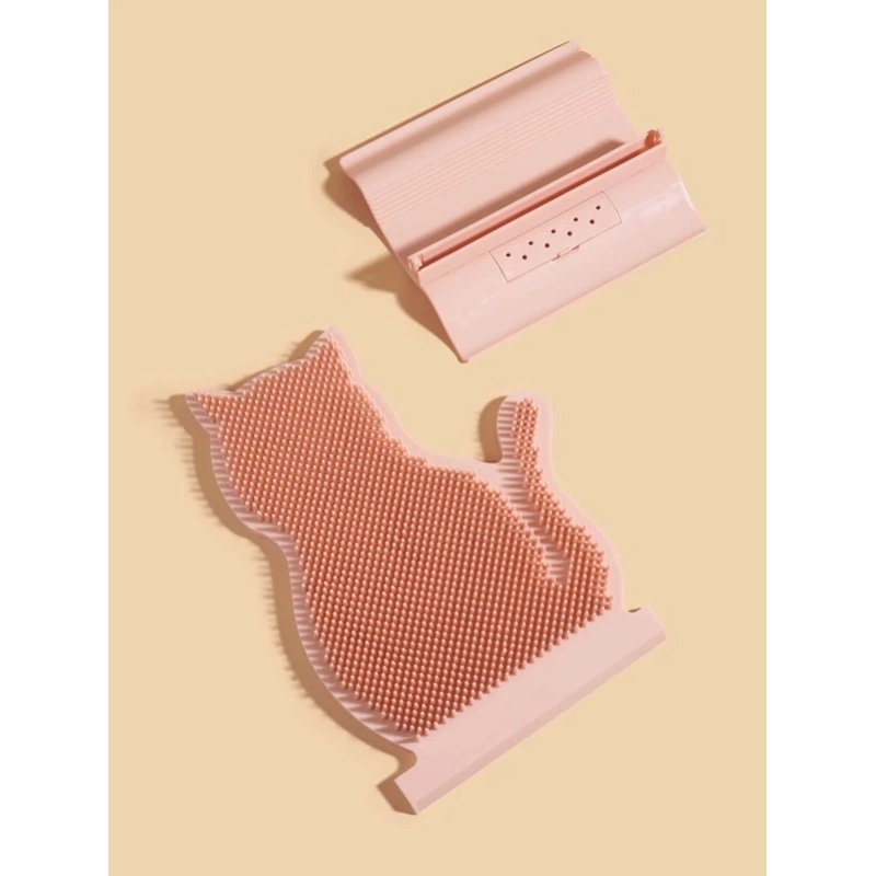 Cat Scratching Board Rubbing Machine Fixed Door Gap Scratching Brush Toy Pet Products Anti-scratching Massage Brush For Cats