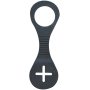 Rubber Pet Poop Bag Holder Waste Bag Carrier, Black