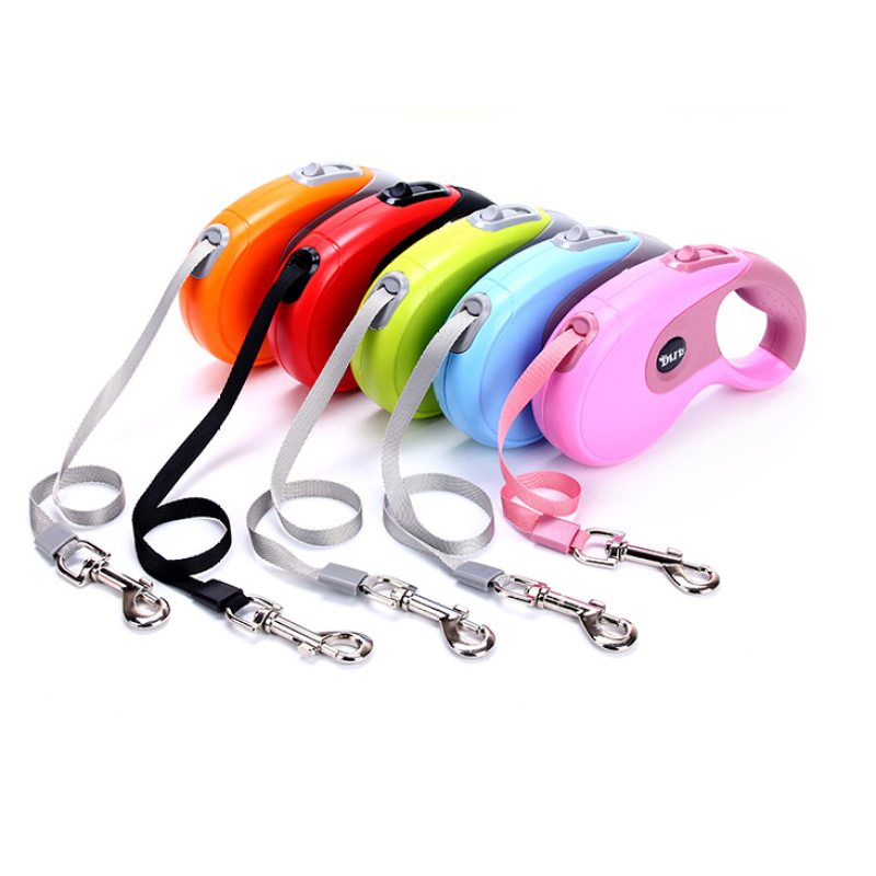 3M 5M 8M Retractable Dog Leash Strong Nylon Tape for Medium Large Dogs