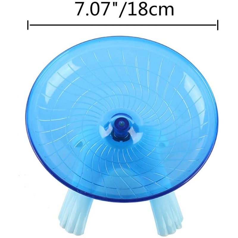 Колесо для бесшумного бега с летающей тарелкой для хомяка