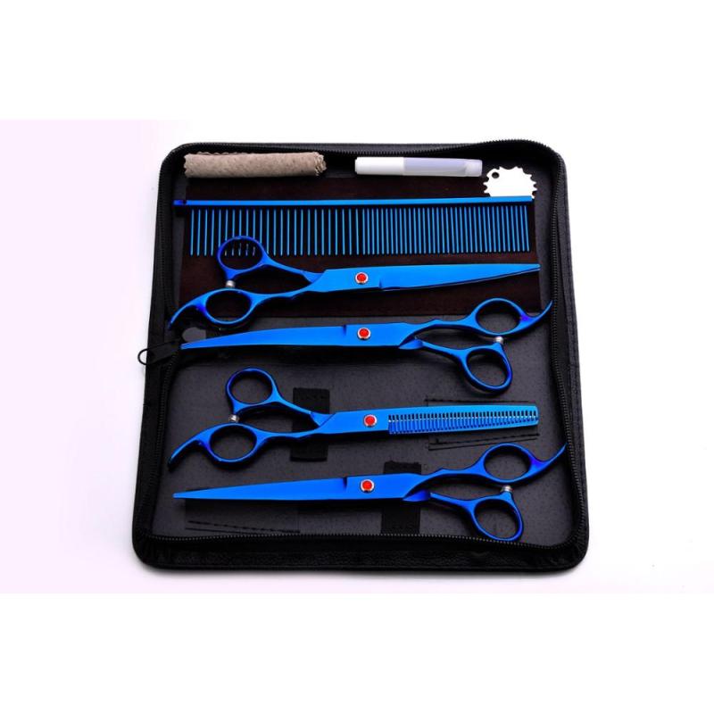 Dog Grooming Kit Safety Heavy Duty Stainless Steel Cat Dog Grooming Scissors Set Best Pet Grooming Tool