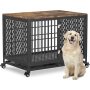 Decorative Pet House Crate Furniture Style Cage Wooden Cage Kennel