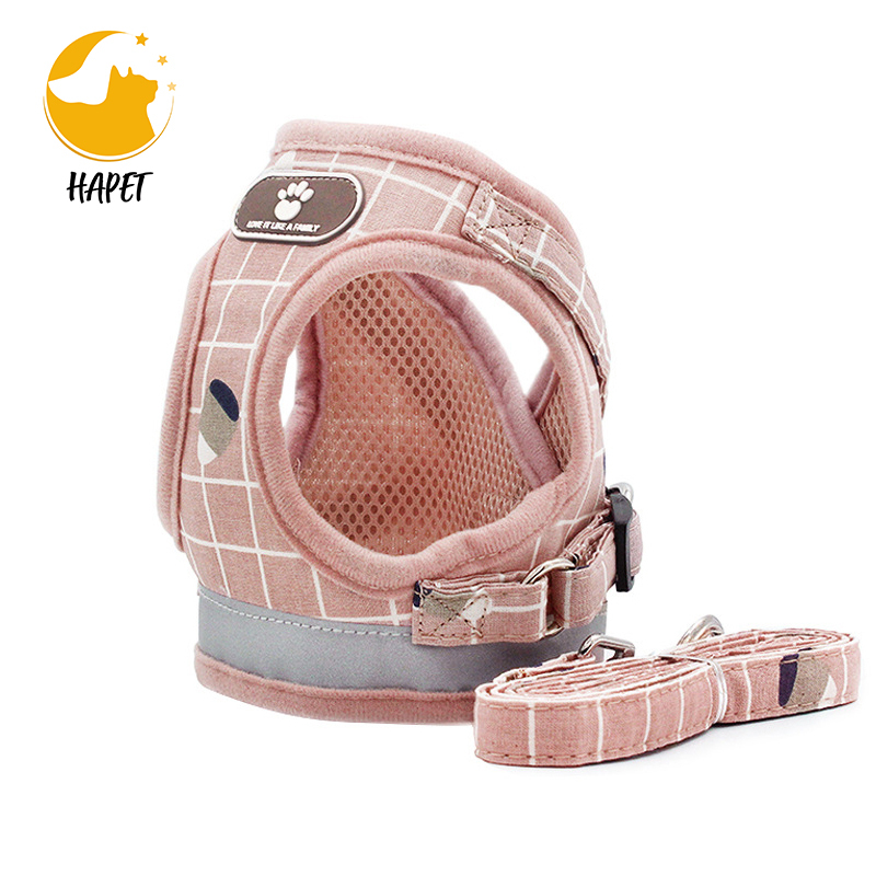 Dog Harness Step-in Breathable Puppy Cat Dog Collar Vest Harnesses for Small Medium Dogs