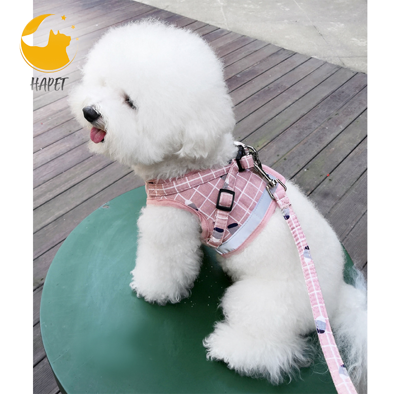 Dog Harness Step-in Breathable Puppy Cat Dog Collar Vest Harnesses for Small Medium Dogs